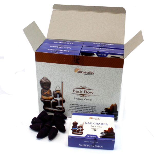 Aromatica Backflow Incense Cones - Palo Santo - Image 5