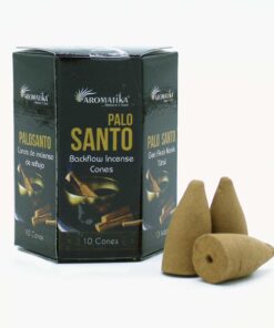 Pack of 10 Masala Backflow Incense - Palo Santo