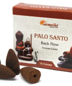 Alternative view of Aromatica Backflow Incense Cones - Palo Santo