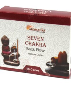 Aromatica Backflow Incense Cones - 7 Charkras