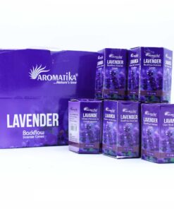 Alternative view of Pack of 10 Masala Backflow Incense - Lavender