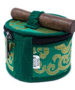 Alternative view of Mini Singing Bowl Gift Set - Green
