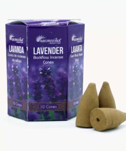 Pack of 10 Masala Backflow Incense - Lavender