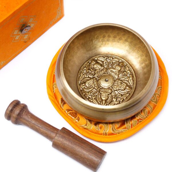 Five Buddha Singing Bowl Set 10cm (min 400gm) - Image 4