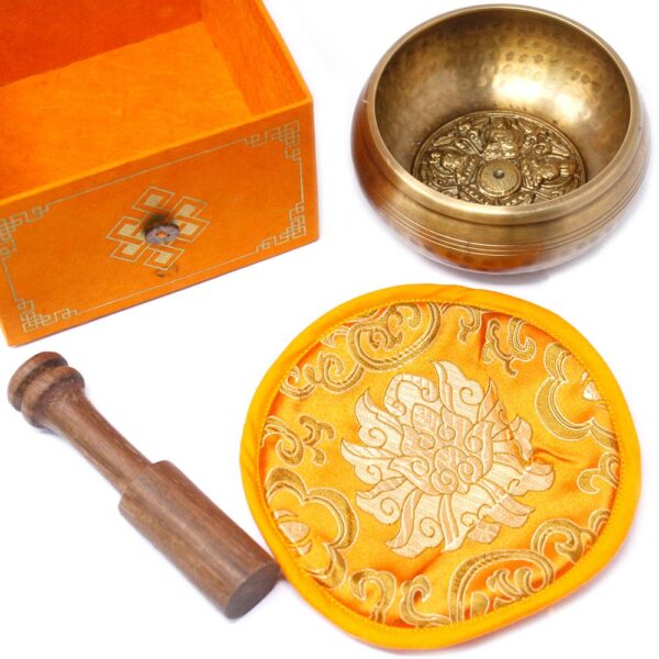 Five Buddha Singing Bowl Set 10cm (min 400gm) - Image 5