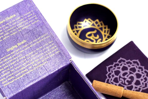 Chakra Singing Bowl - Crown - Image 3
