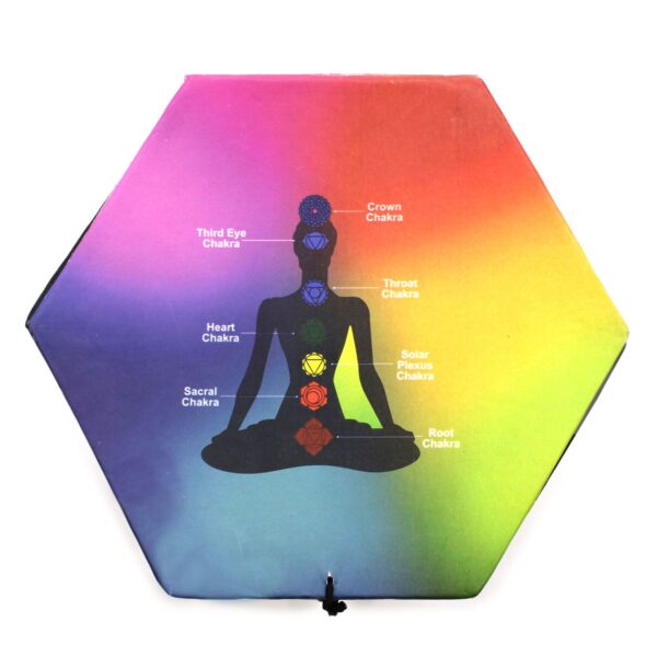 Buddha Singing Bowl Set- Black/Orange 10.7cm - Image 8