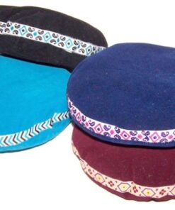 Alternative view of Singing Bowl Velvet Cushion - 7cm