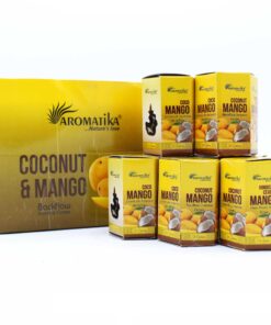 Alternative view of Pack of 10 Masala Backflow Incense - Coconut & Mango
