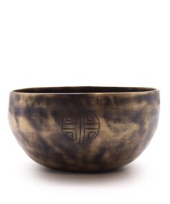 Small Indian Moon Phase Singing Bowl - (approx 550g) - 13cm