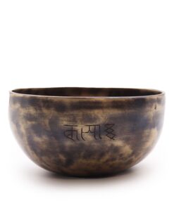 Alternative view of Small Indian Moon Phase Singing Bowl - (approx 550g) - 13cm