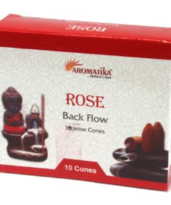 Aromatica Backflow Incense Cones - Rose