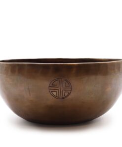 Alternative view of Extra Large Indian Moon Phase Singing Bowl - (approx 1500g) - 22cm