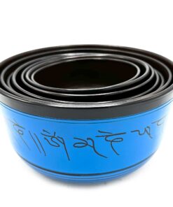 Alternative view of Large Chakra Set of Seven Singing Bowls (19.5-35cm)