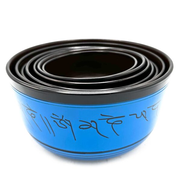 Large Chakra Set of Seven Singing Bowls (19.5-35cm) - Image 2