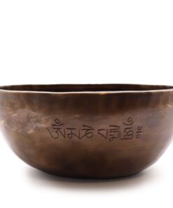 Extra Large Indian Moon Phase Singing Bowl - (approx 1500g) - 22cm
