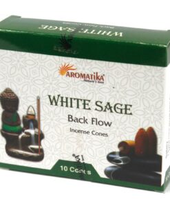 Aromatica Backflow Incense Cones - White Sage