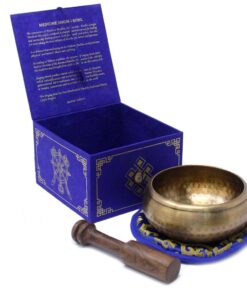 Medicine Buddha Singing Bowl Set 10cm (min 500gm)