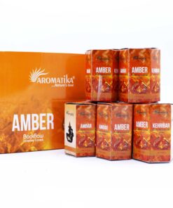 Alternative view of Pack of 10 Masala Backflow Incense - Amber