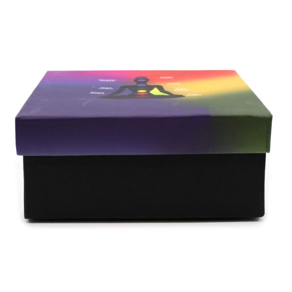 Lrg Buddha Singing Bowl Set- Black/Orange 14cm - Image 6