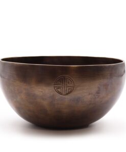 Large Indian Moon Phase Singing Bowl - (approx 850g) - 17cm