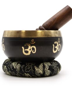 Yoga Om Singing Bowl Set