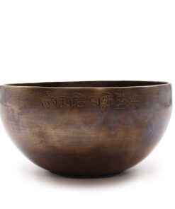 Alternative view of Large Indian Moon Phase Singing Bowl - (approx 850g) - 17cm