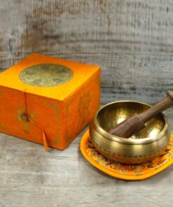 Alternative view of Five Buddha Singing Bowl Set 10cm (min 400gm)