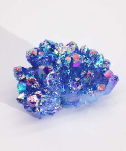 Alternative view of Med Enhanced Quartz - Aura Aqua Halo Quartz