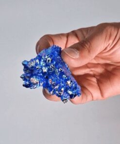 Med Enhanced Quartz - Aura Aqua Halo Quartz
