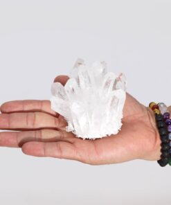 Crafted Quartz Cluster - Clear Quartz