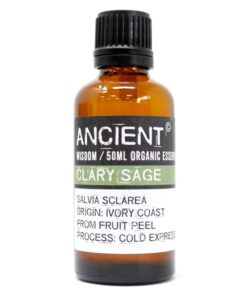Clary Sage Organic Essential Oil 50ml