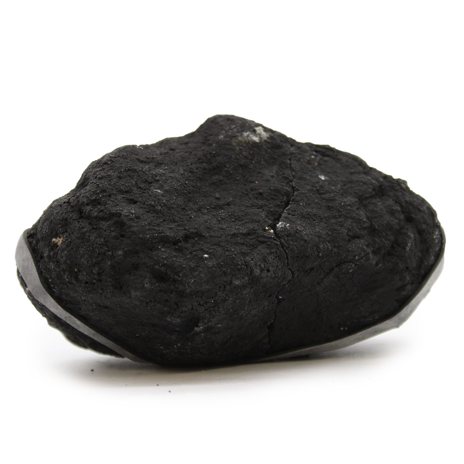Coloured Calsite Geodes - Black Rock - Yellow - Image 2