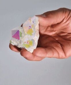 Alternative view of Med Enhanced Quartz - Aura Angel Quartz