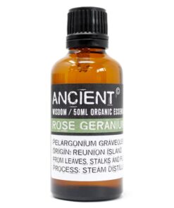 Rose Geranium Organic Essential Oil 50ml