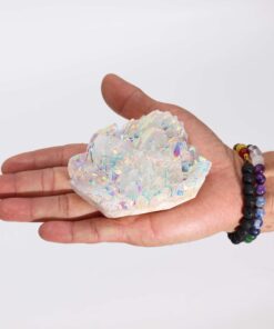 Lrg Enhanced Quartz - Aura Angel Quartz