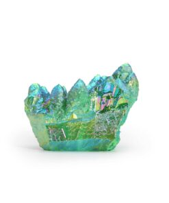 Med Enhanced Quartz - Aura Green Flame Quartz