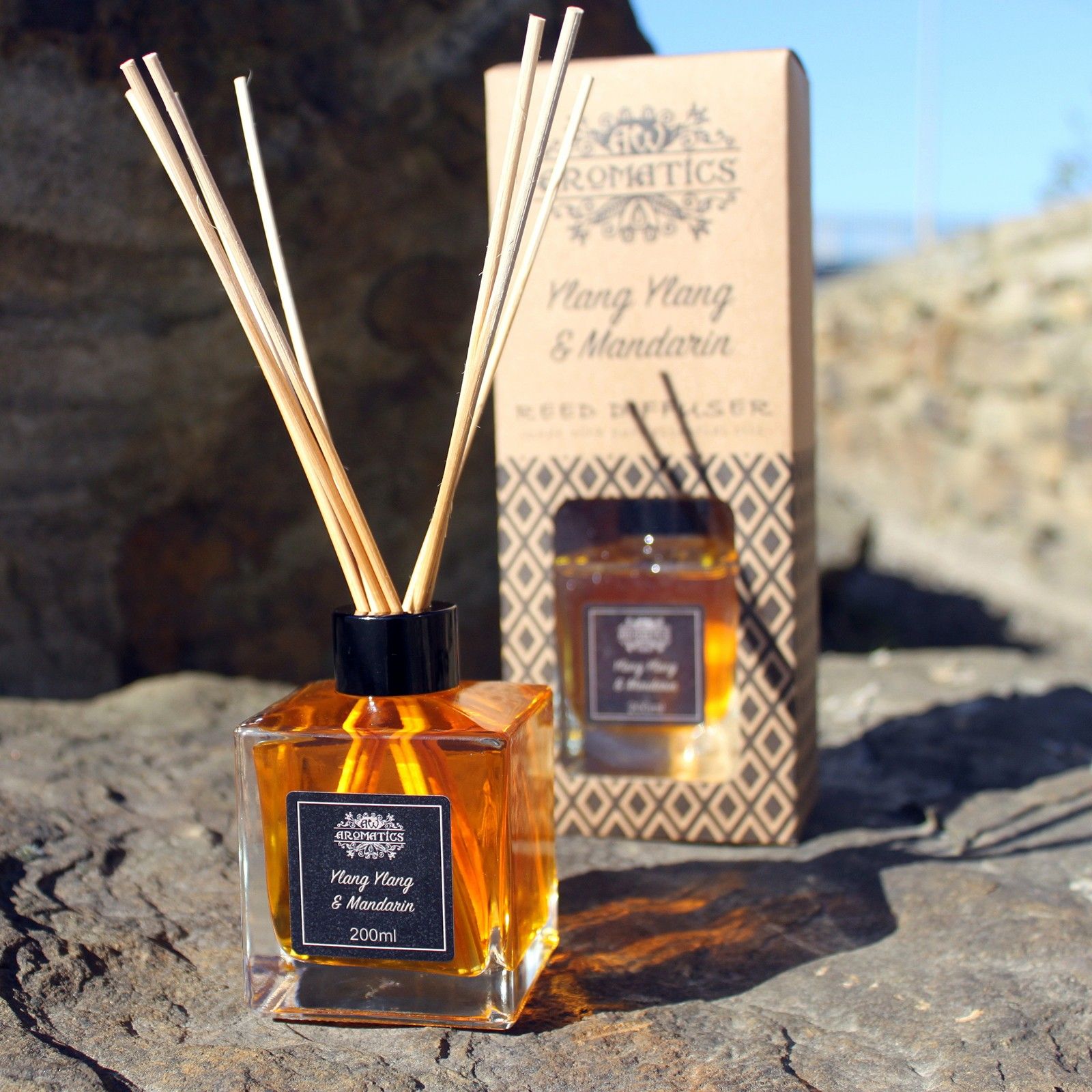 200ml Sage & Rosemary Essential Oil Reed Diffuser - Image 5