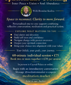 Spiritual Life Coaching with Brendan Kashta