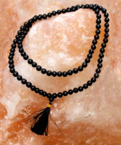 108 Bead Mala - Black Agate - Image 7