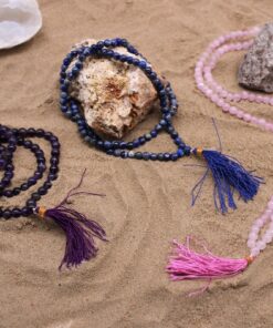 Alternative view of 108 Bead Mala - Lapis Lazuli