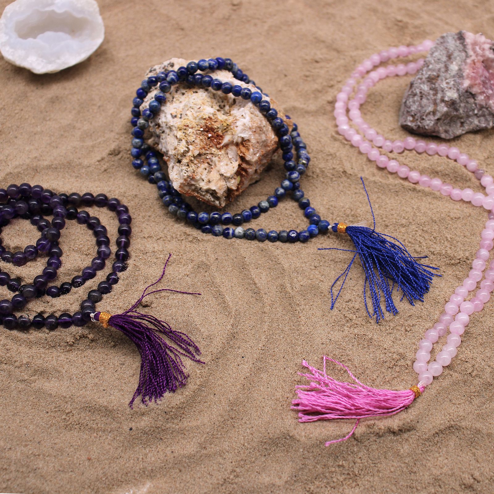 108 Bead Mala - Lapis Lazuli - Image 2