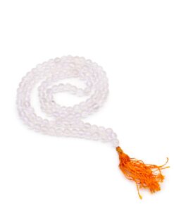 108 Bead Mala - Rock Crystal