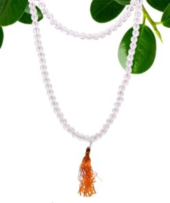 Alternative view of 108 Bead Mala - Rock Crystal