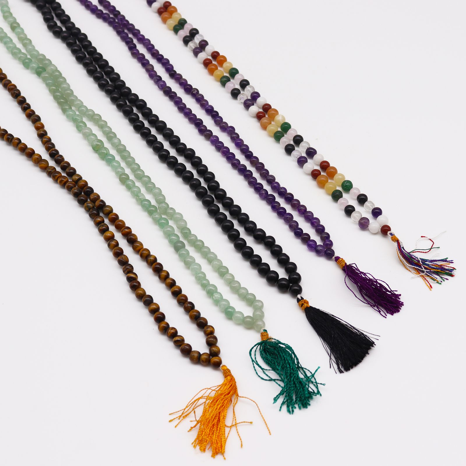 108 Bead Mala - Black Agate - Image 2