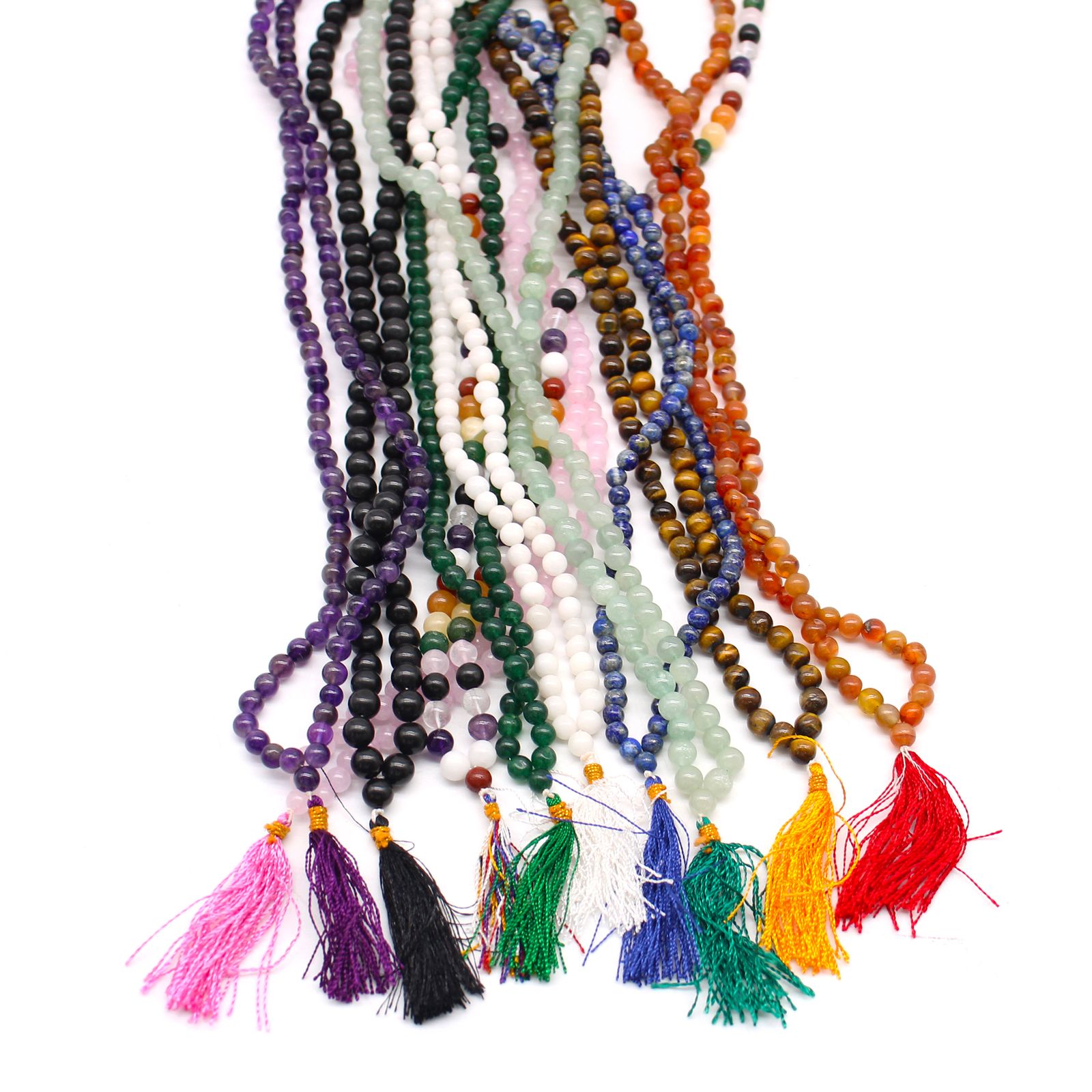 108 Bead Mala - Carnelian - Image 4