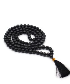108 Bead Mala - Black Agate